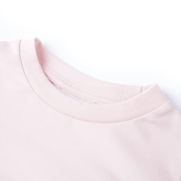 vidaXL Barntröja ljus rosa 128 Rosa