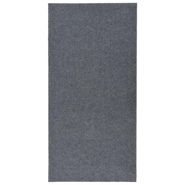 vidaXL Gångmatta 100x200 cm grå grå