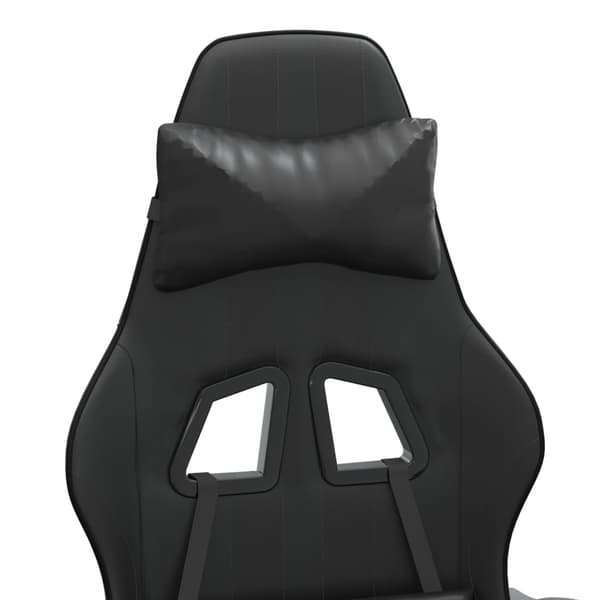 vidaXL Gamingstol svart konstläder art