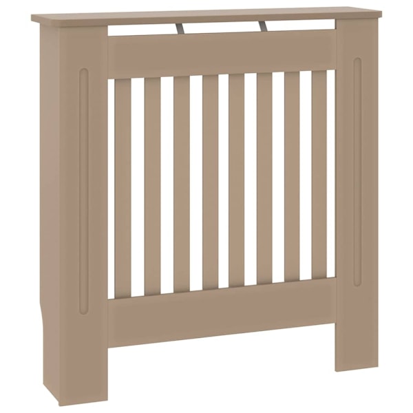 vidaXL Elementskydd MDF 78 cm Brun