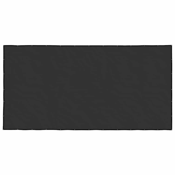 vidaXL Containernät HDPE 3x6 m svart Svart
