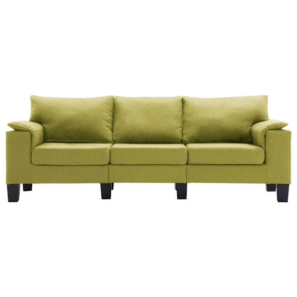 vidaXL Soffa Grön tyg Grön