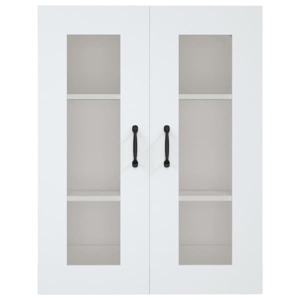 vidaXL Väggskåp vit 69,5x34x90 cm Vit