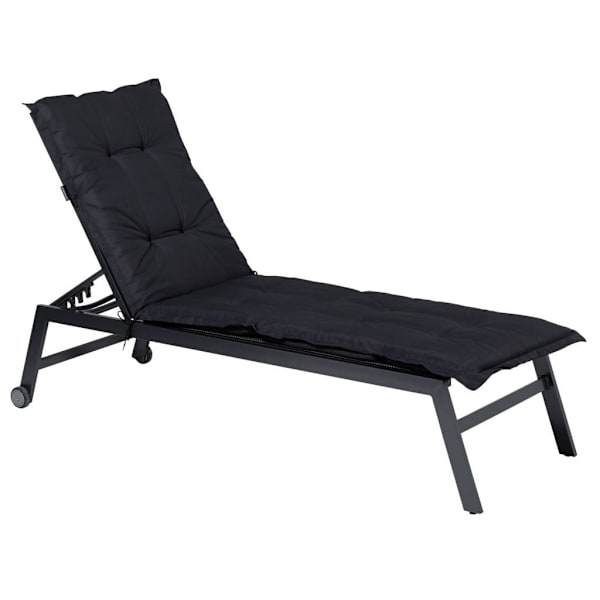 Madison Solstolsdyna Basic 200x60 cm svart Svart
