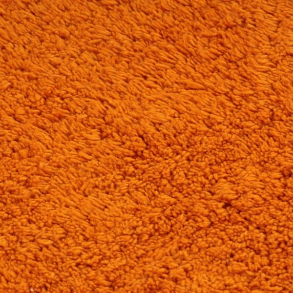 vidaXL Badrumsmattor 2 st tyg orange Orange