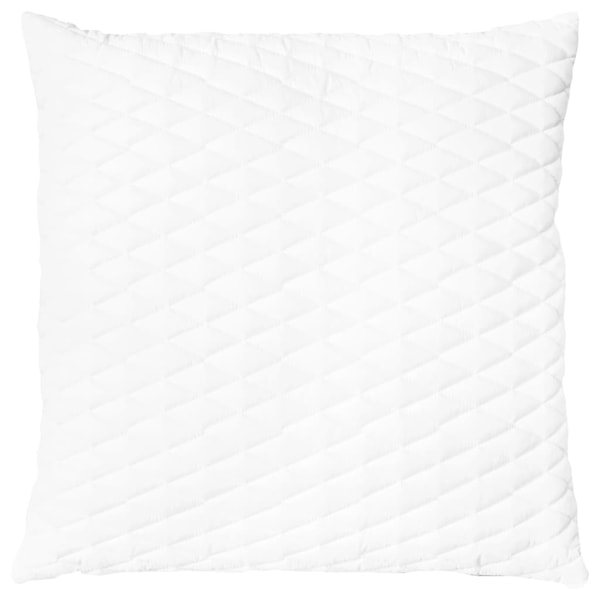 vidaXL Kudde 2 st 80x80x14 cm minnesskum Vit