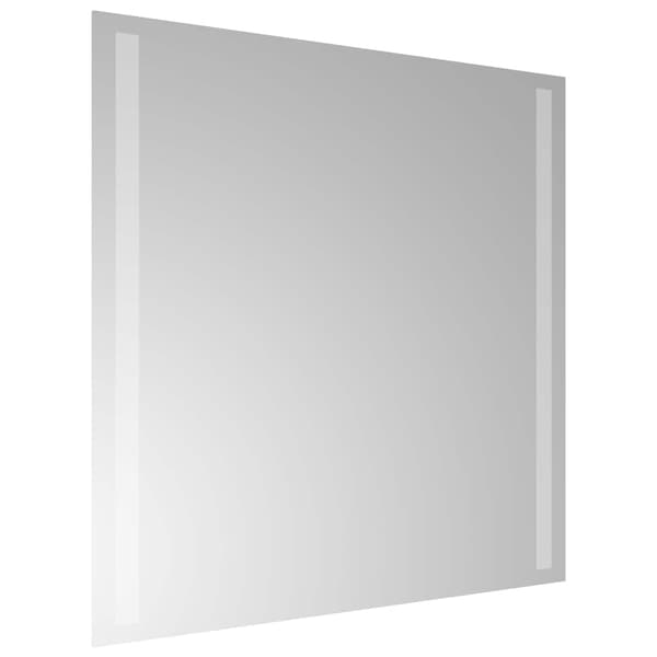 vidaXL Badrumsspegel LED 50x50 cm Transparent