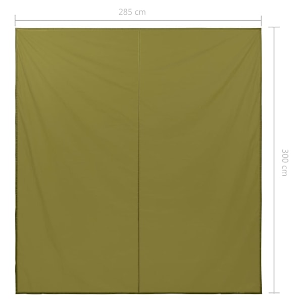 vidaXL Tarp 3x2,85 m grön Grön