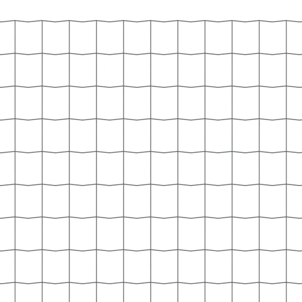 vidaXL Eurofence 25x0,8 m 100x100 mm stål grå grå