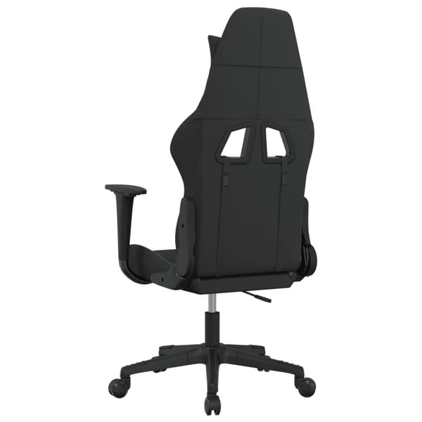 vidaXL Gamingstol svart och blå tyg Blå