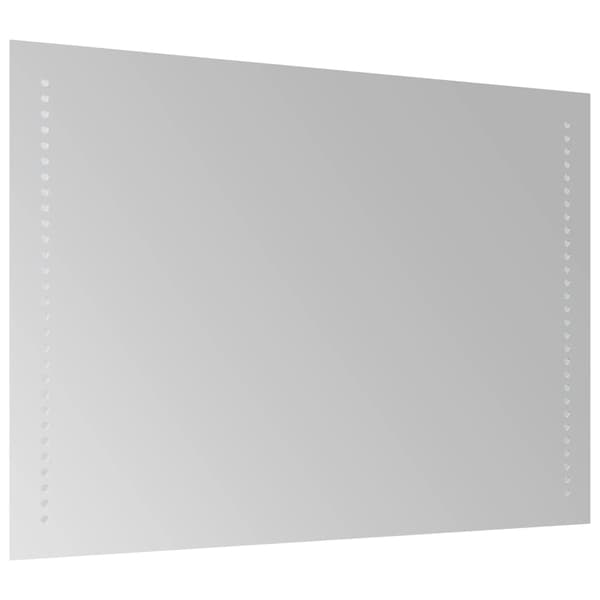 vidaXL Badrumsspegel LED 70x50 cm Transparent