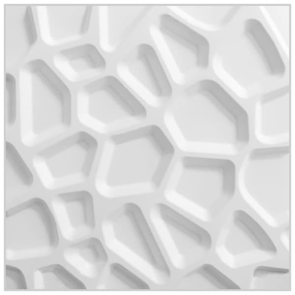 WallArt 3D Väggpaneler 24 st GA-WA01 gaps Vit