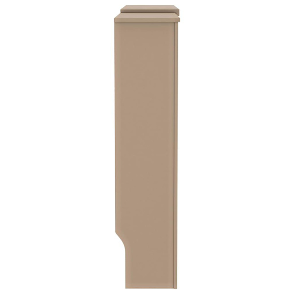 vidaXL Elementskydd MDF 205 cm Brun