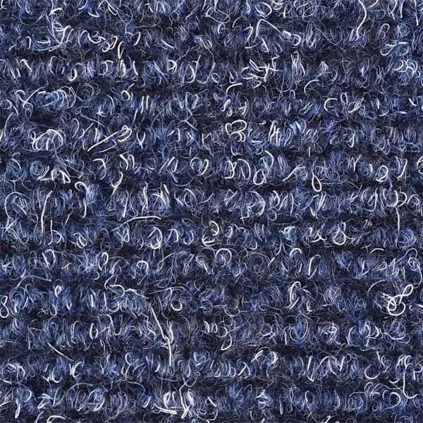 vidaXL Trappstegsmattor självhäftande 5 st blå 65x21x4 cm brodyr Blå