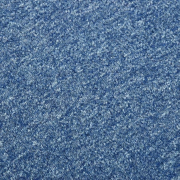 vidaXL Textilplattor 20 st 5 m² 50x50 cm blå Blå