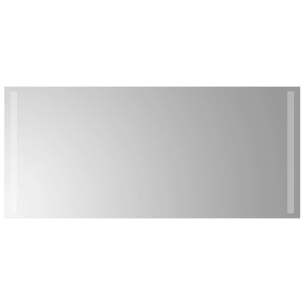 vidaXL Badrumsspegel LED 90x40 cm Transparent