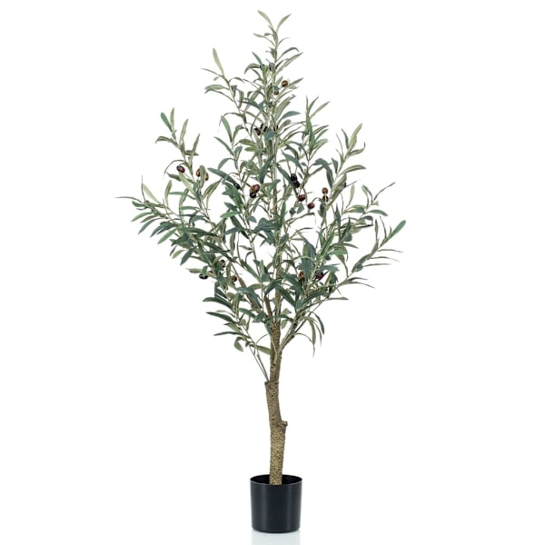 Emerald Konstväxt olivträd 115 cm i plastkruka Grön