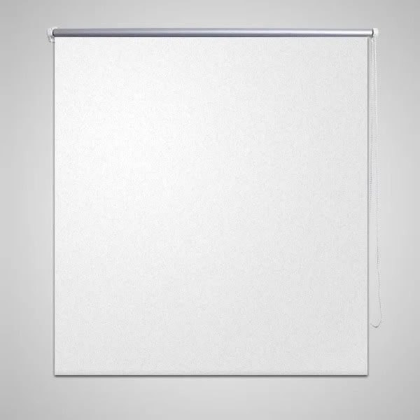 vidaXL Rullgardin för mörkläggning 140 x 230 cm vit Vit
