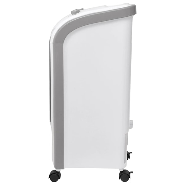vidaXL Luftkylare 80 W 5 L 270 m³/tim. 25x26x56 cm grå