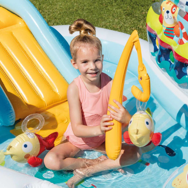 INTEX Pool Fishing Fun Play Center 218x188x99 cm Flerfärgsdesign