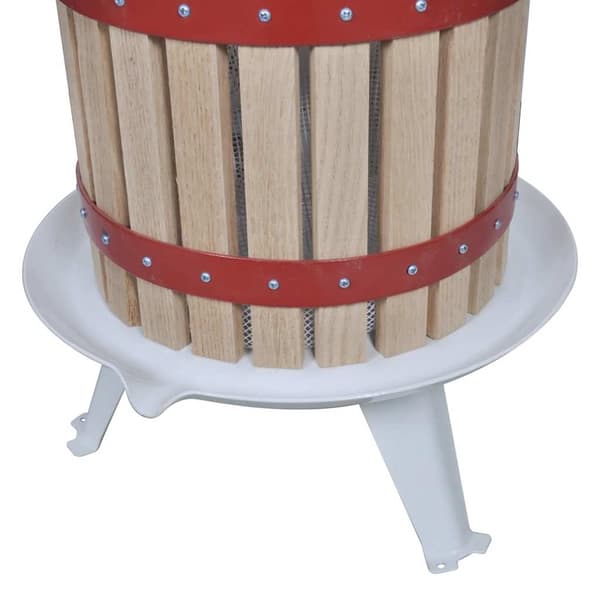 vidaXL Frukt- och vinpress 12 L