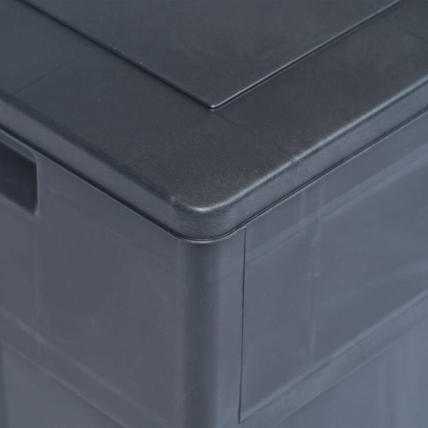 vidaXL Dynbox 320 liter svart Svart