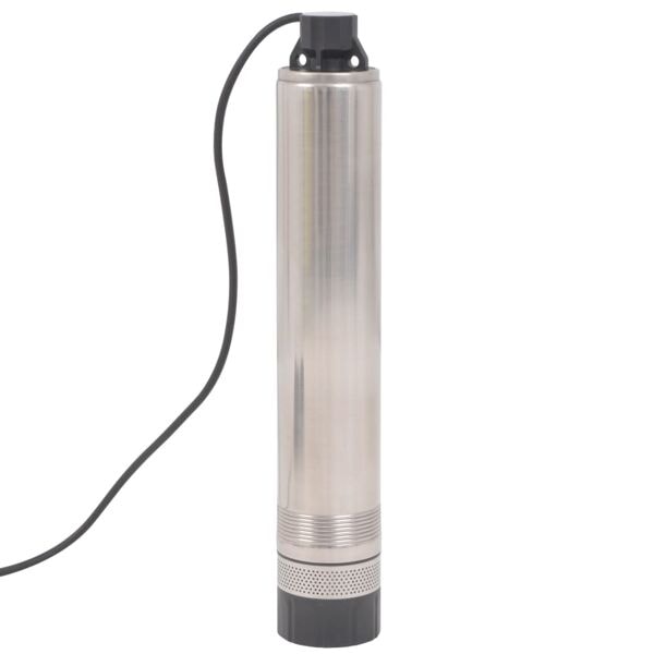 vidaXL Djupbrunnspump 40 m 750 W Silver