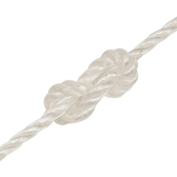 vidaXL Rep vit 3 mm 500 m polypropylen