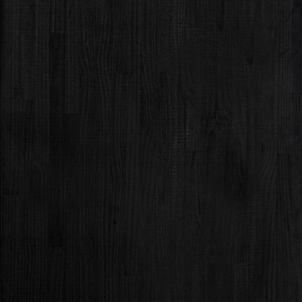 vidaXL Förvaringshylla svart 60x30x105 cm massiv furu Svart