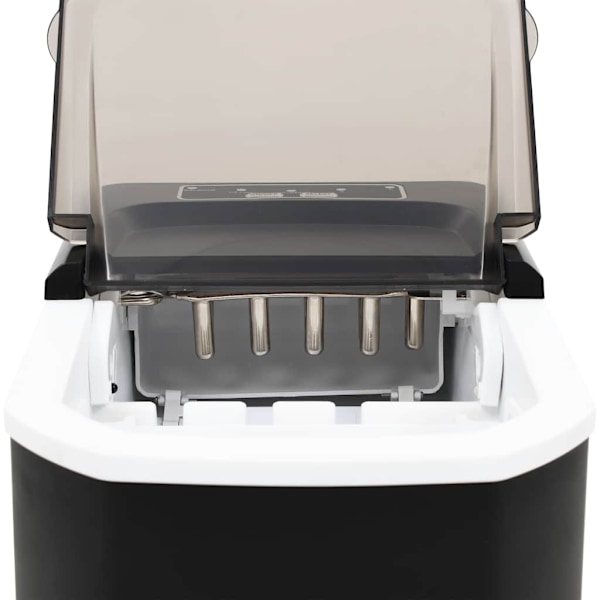 vidaXL Ismaskin 1,4 L 15 kg / 24 tim svart Svart