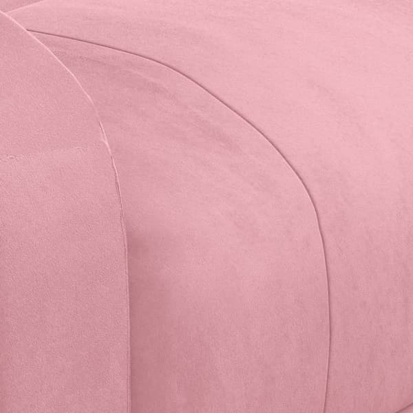 vidaXL Massagefåtölj rosa sammet Rosa
