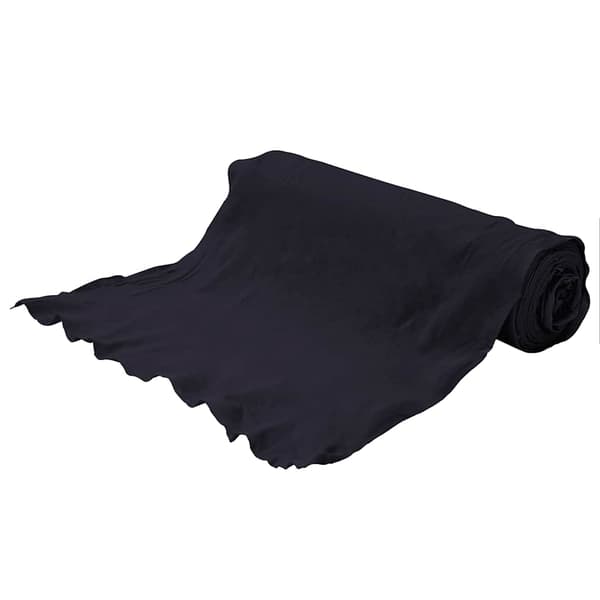 vidaXL Ogräsduk 1x10 m polyesterfiber svart Svart