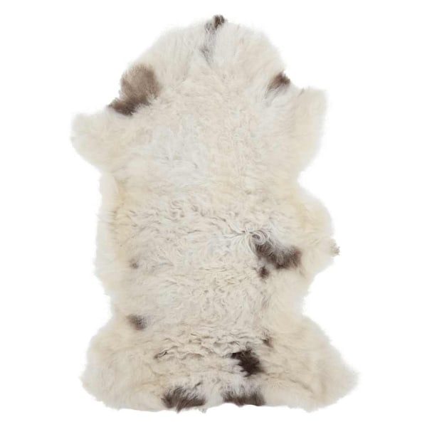 vidaXL Fårskinn flerfärgad (60-70)x(90-100) cm Flerfärgsdesign