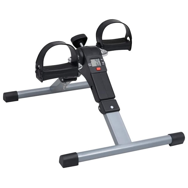 vidaXL Pedalmaskin för ben och armar med LCD-display Svart