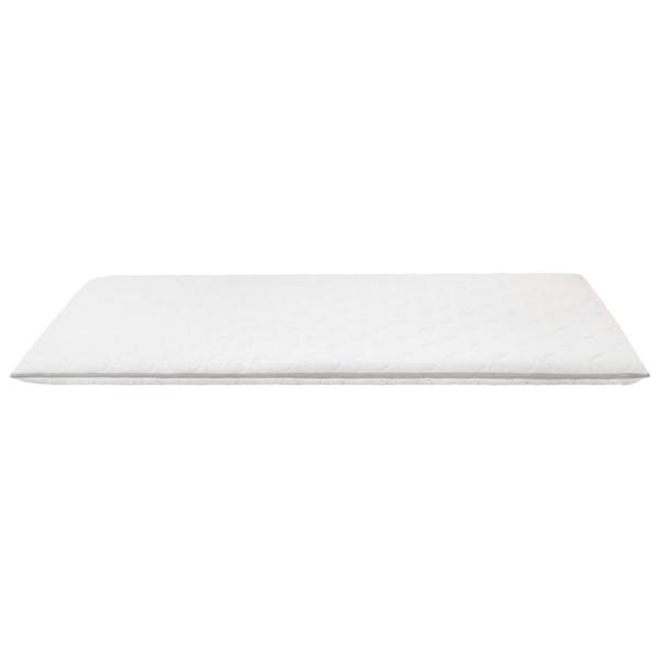 vidaXL Bäddmadrass 90x200 cm viskoelastiskt minnesskum 6 cm Vit