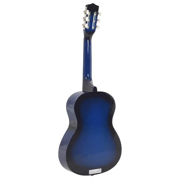 vidaXL Gitarr för nybörjare och barn klassisk blå 3/4 36" Blå