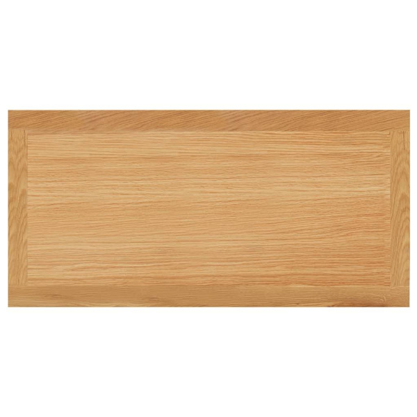 vidaXL Soffbord 110x55x40 cm massiv ek Brun