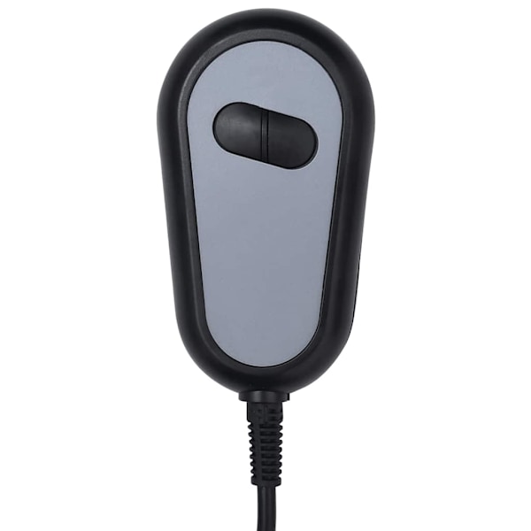 vidaXL Elektrisk massagefåtölj Grå konstläder Grå