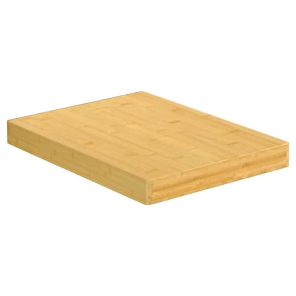 vidaXL Skärbräda 30x40x4 cm bambu Brun