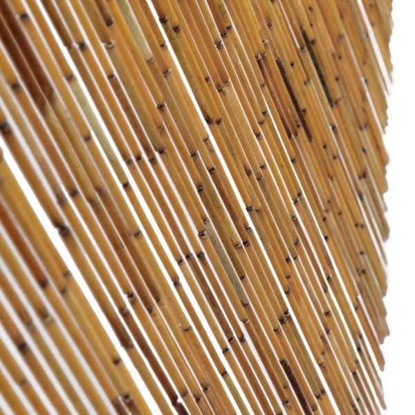 vidaXL Dörrdraperi i bambu 56x185 cm Brun