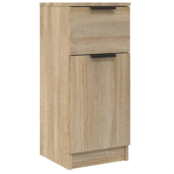 vidaXL Förvaringsskåp sonoma-ek 30x30x70 cm konstruerat trä Brun