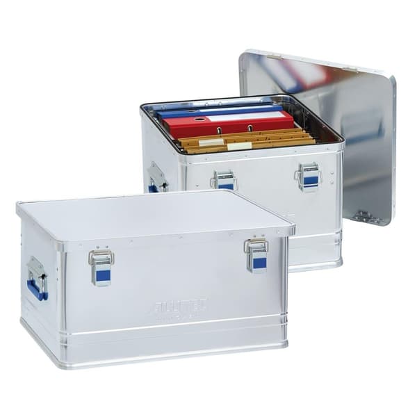 ALUTEC Förvaringslåda aluminium OFFICE 50 L Silver