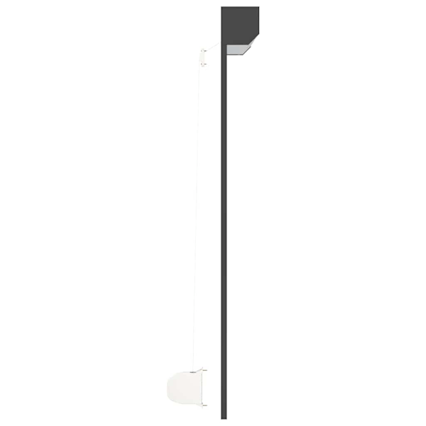 vidaXL Rulljalusi aluminium 140x150 cm antracit Antracit