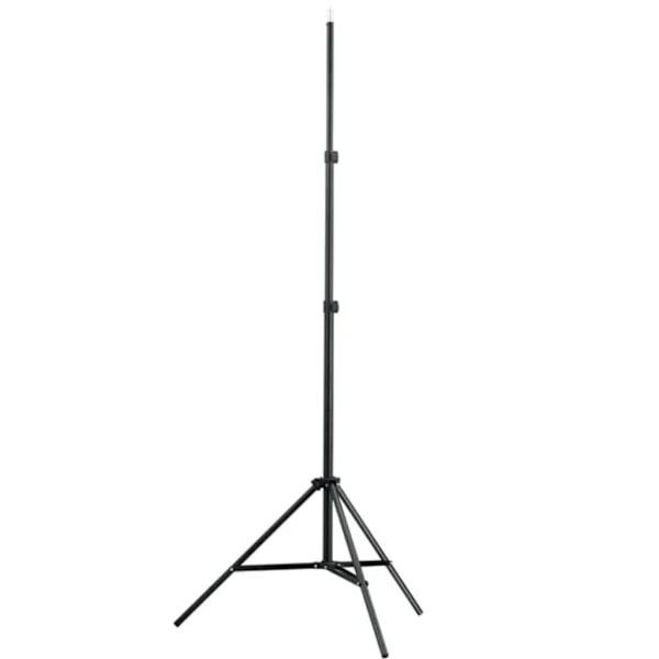 vidaXL Fotostudio med bakgrunder, lampor och paraplyer Vit
