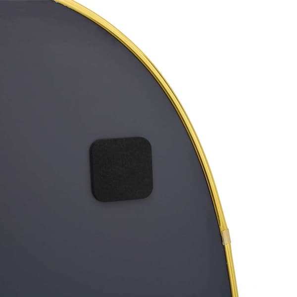 vidaXL Väggspegel guld 80x50 cm Guld