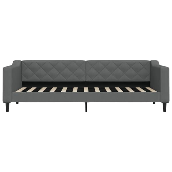 vidaXL Dagbädd mörkgrå 80x200 cm tyg Grå