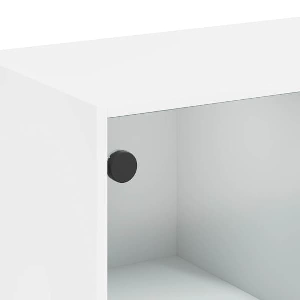 vidaXL Skänk vit 102x37x75,5 cm konstruerat trä Vit