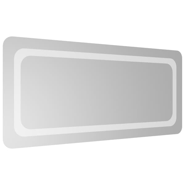 vidaXL Badrumsspegel LED 40x90 cm Transparent