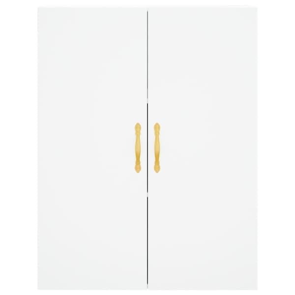 vidaXL Väggskåp vit 69,5x34x90 cm Vit