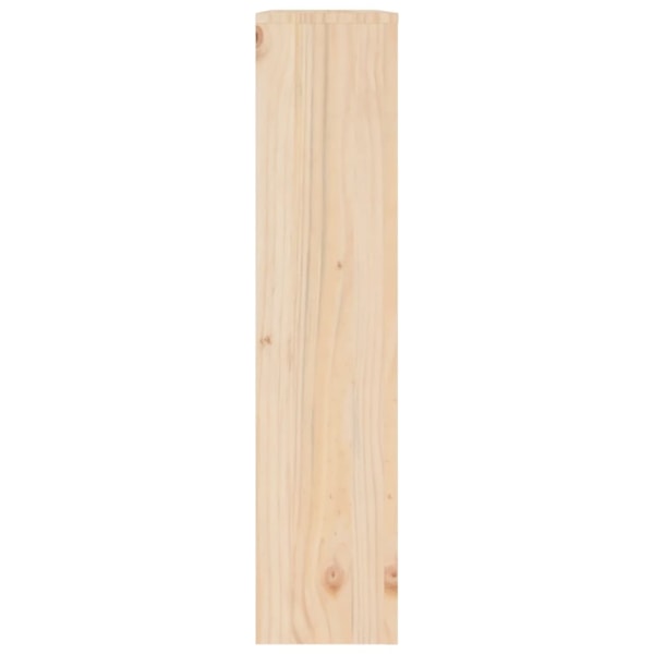vidaXL Elementskydd 79,5x19x84 cm massiv furu Brun